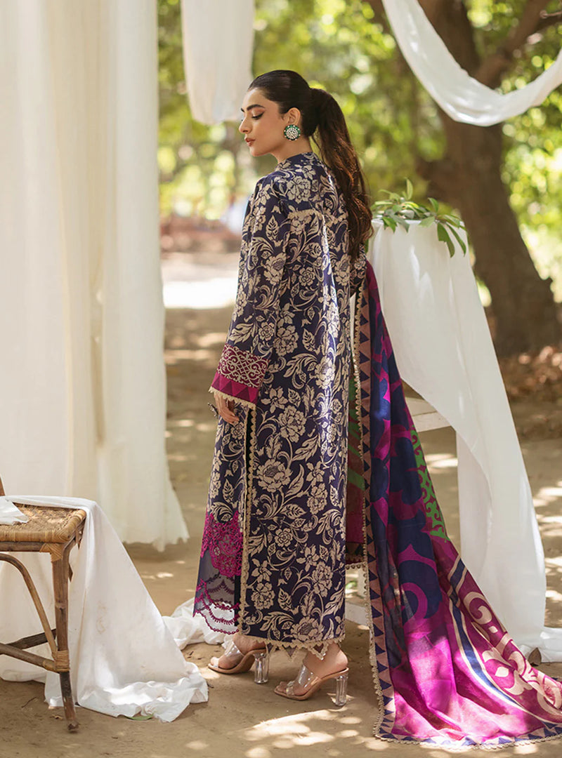 Zainab Chottani Collection in Blue and Purple
