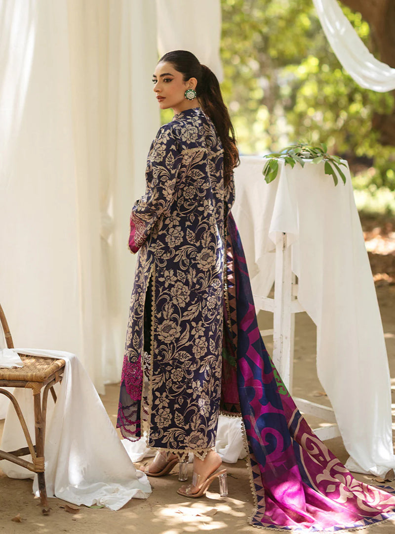 Zainab Chottani Collection in Blue and Purple