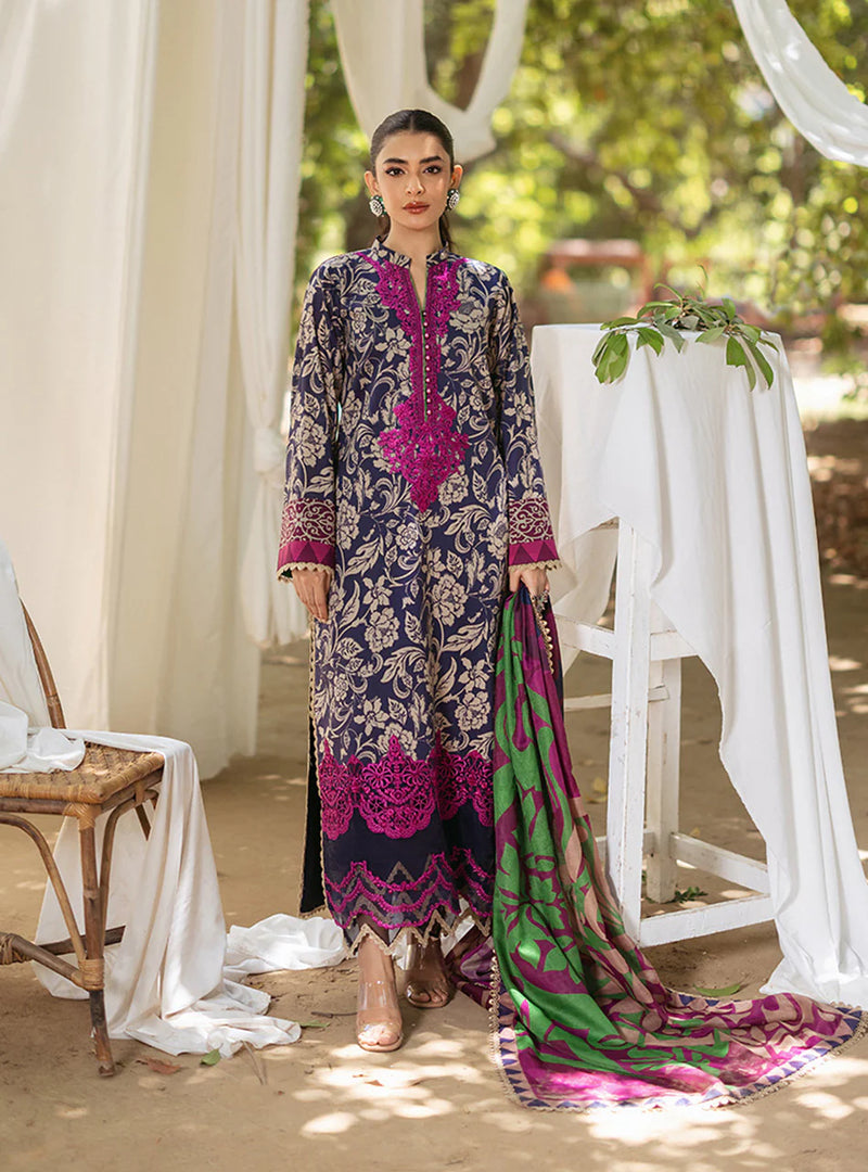 Zainab Chottani Collection in Blue and Purple