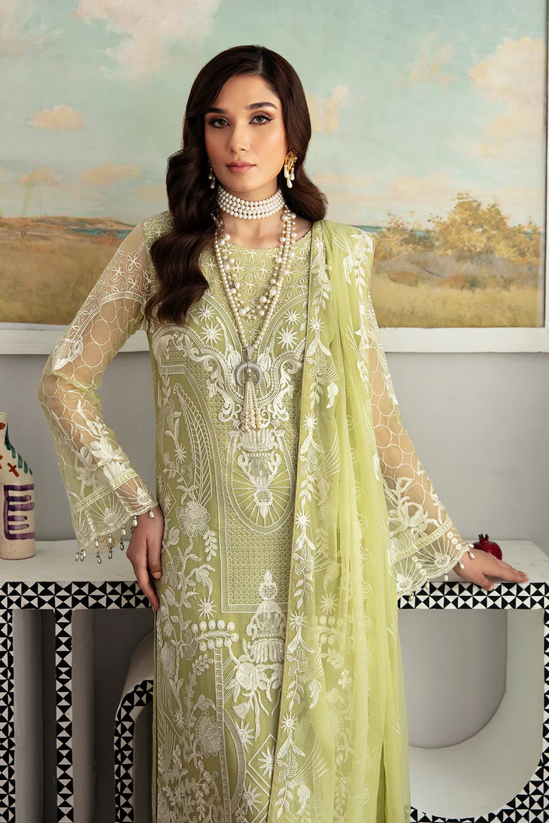 Ramsha Collection in Banana Leaf Green
