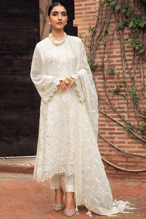 Porcelain in white color