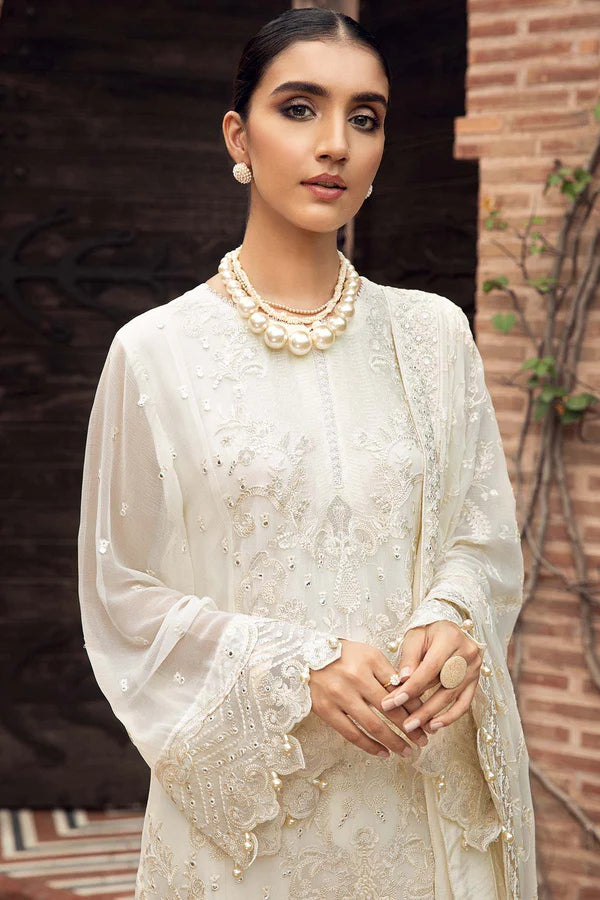 Porcelain in white color