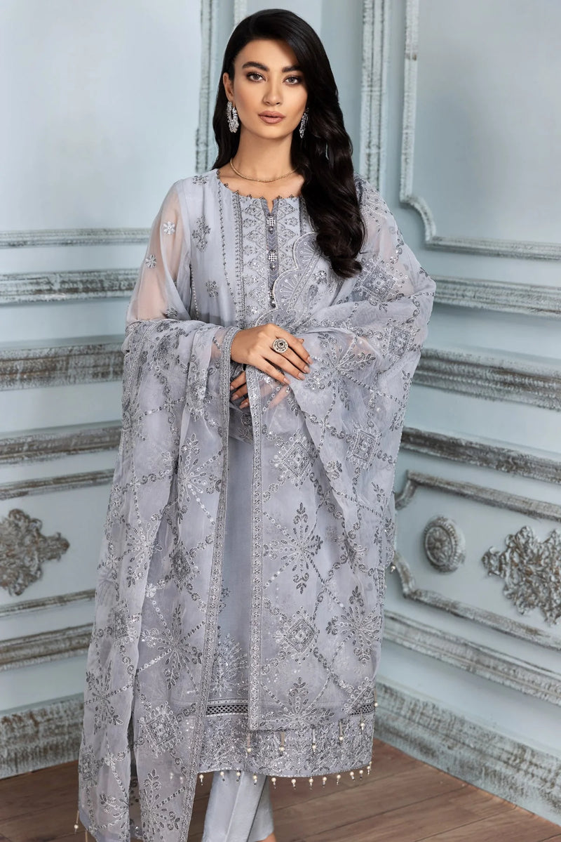 Alizeh Fashion Mah-e-Ru Ready Made Formal 3PC