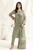 Heavy Embroidered Green Pakistani Formal Dress  - FPF_07