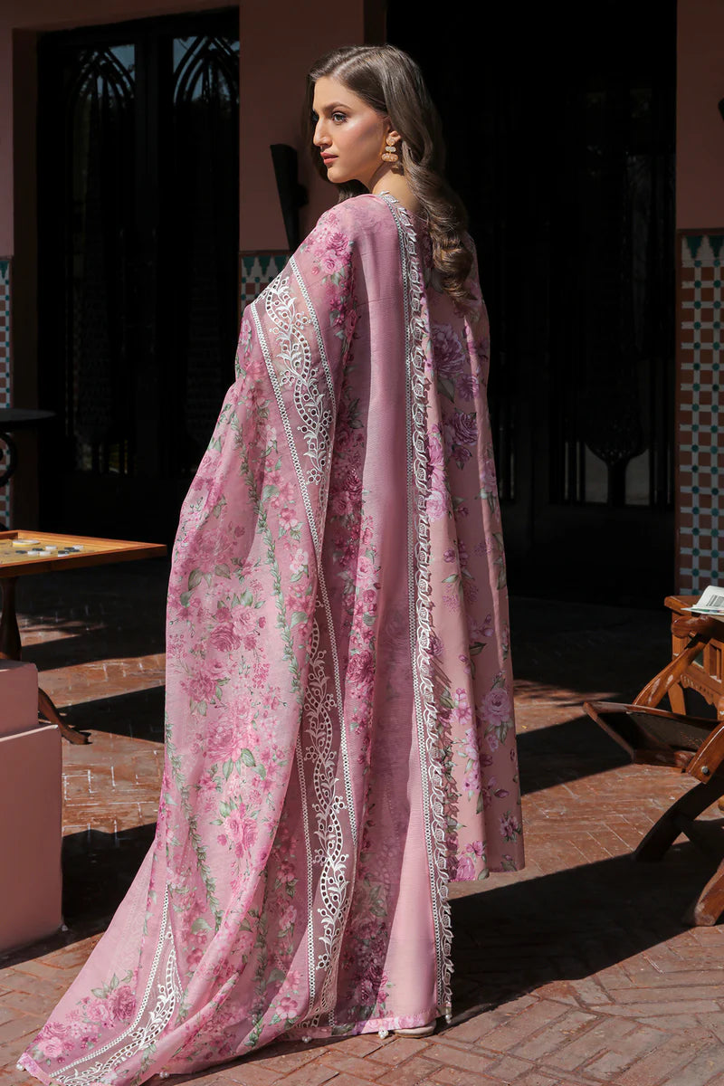 BAROQUE EMBROIDERED LAWN UF-315 3PC stitched