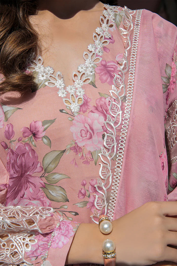 BAROQUE EMBROIDERED LAWN UF-315 3PC stitched