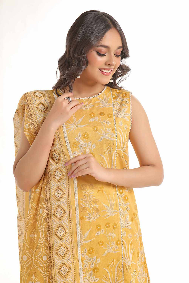 RTW Lemon Yellow Lawn 3PC - FPRTW_C_09