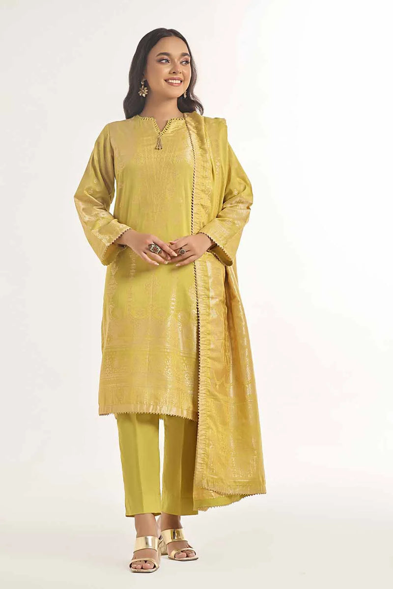 RTW Parrot Green Jacquard 3PC - FPRTW_C_02