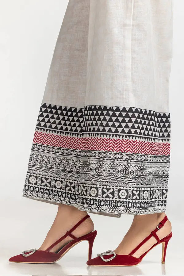 Printed Lawn Maroon Co-Ord Set 2PC - FPRTW_C_07