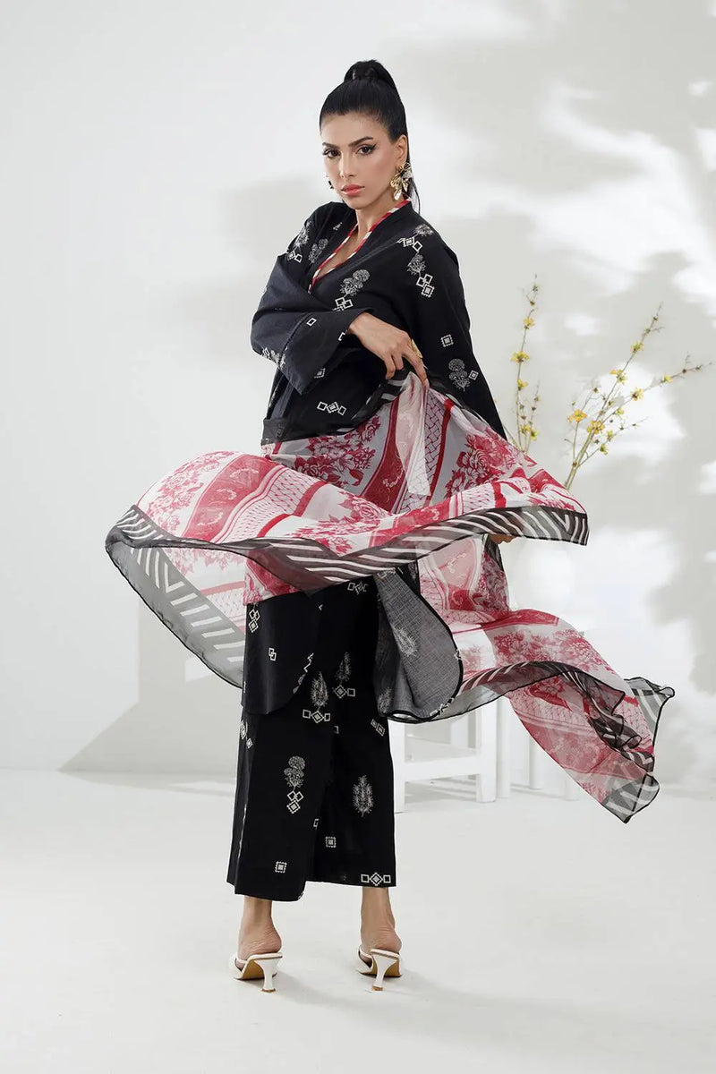 RTW Cross Slub Printed 3PC - FPRTW_C_05