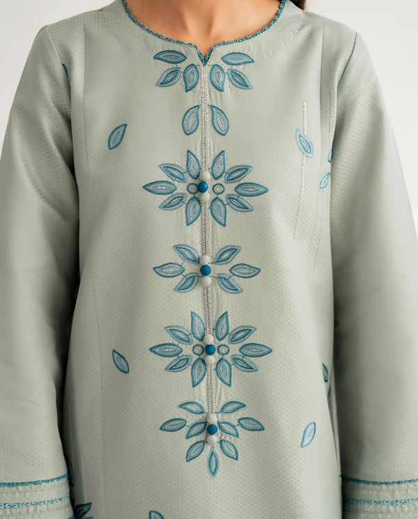 RTW Bluish Gray 2PC in Dobby Lawn - FPRTW_C_17