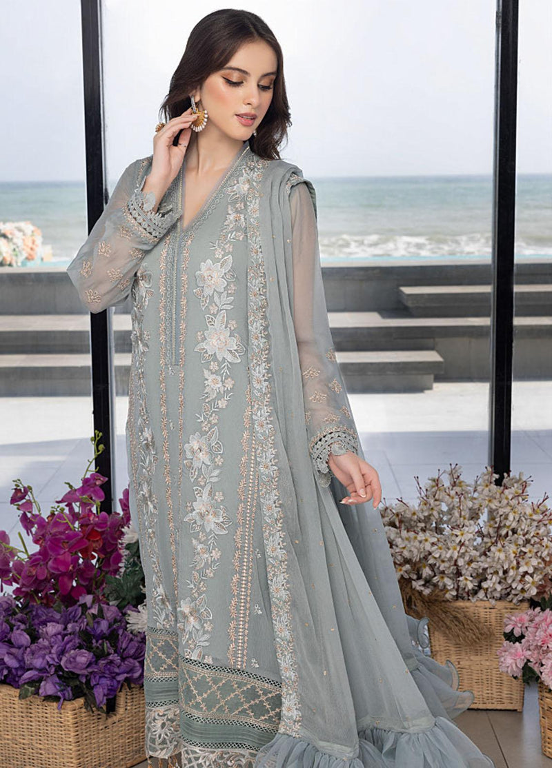 Luxe Eid Edition By Azure | AS-112 Floral Fringe